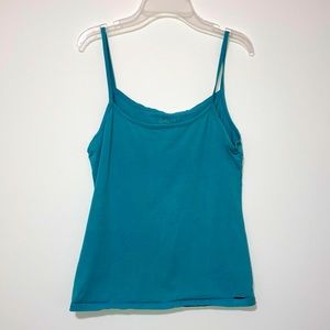 Blue tank top, size medium